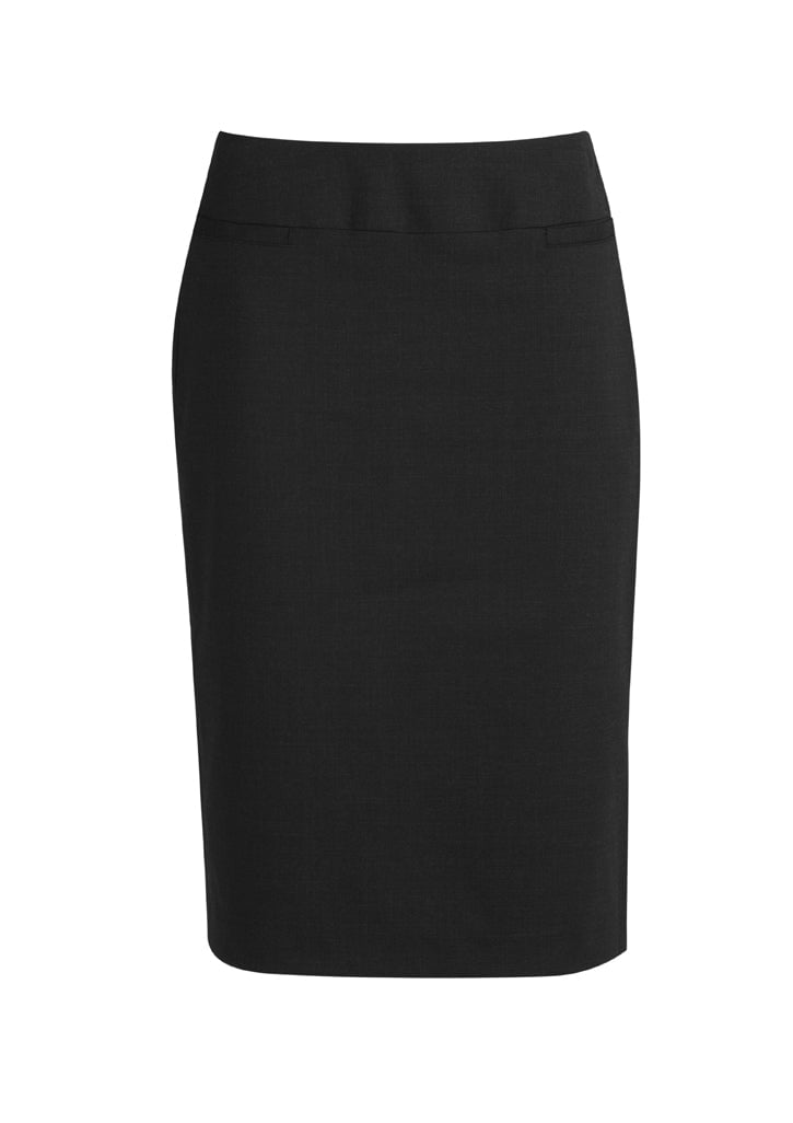 Womens Cool Stretch Relaxed Fit Lined Skirt Corporate Fashion Biz / Biz Collection