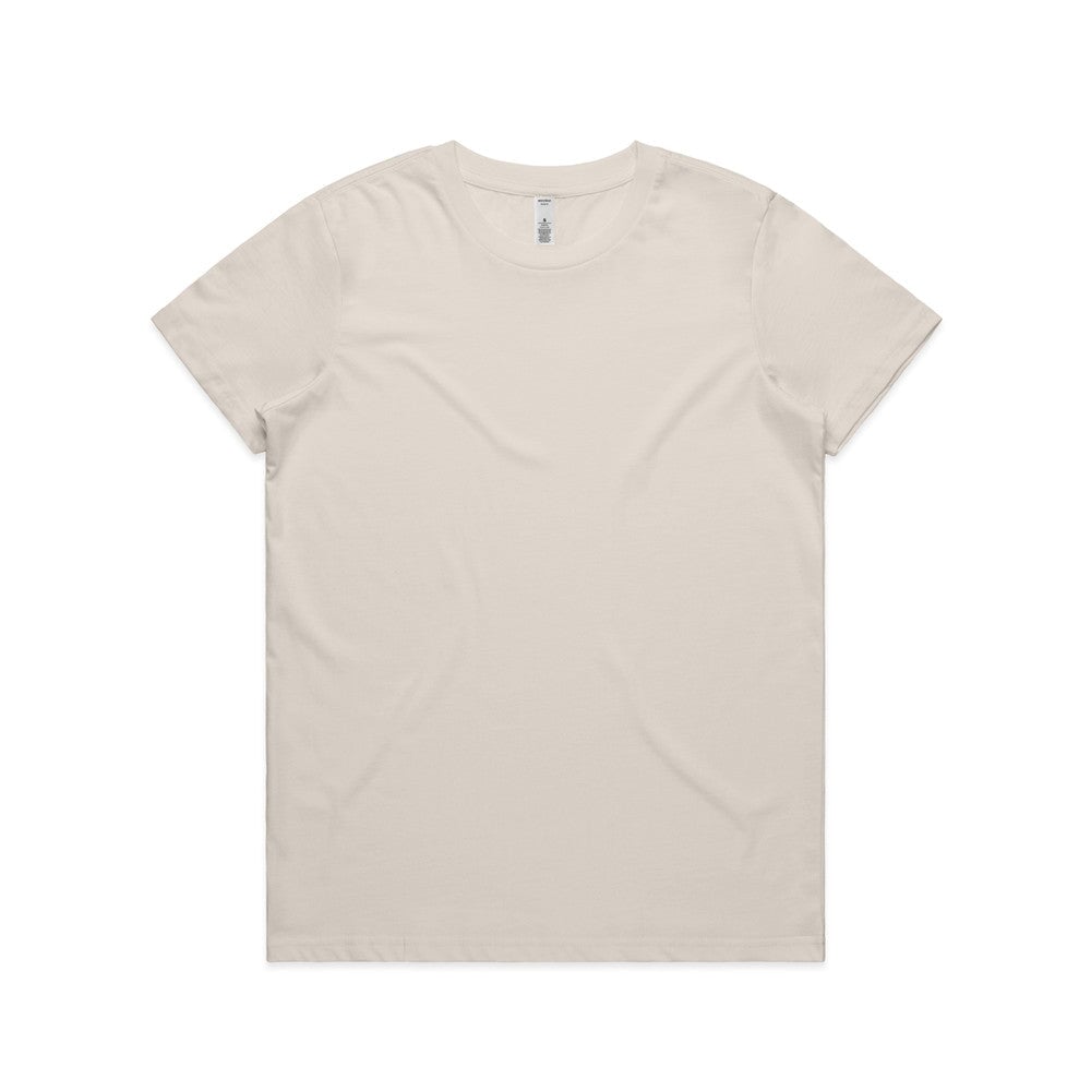 Womens Basic Tee T-Shirts AS Colour