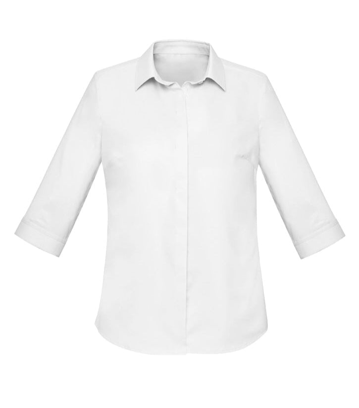 Womens Charlie 3/4 Sleeve Shirt Shirts Fashion Biz / Biz Corporate