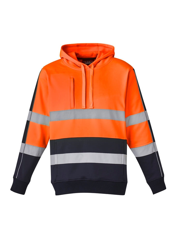 Unisex Hi Vis Stretch Taped Hoodie Workwear Fashion Biz / Syzmik