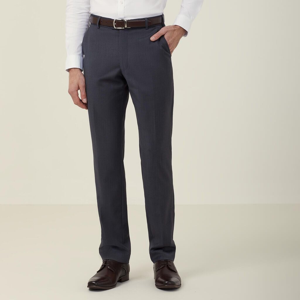 Mens Sharkskin Slim Leg Pant Corporate NNT