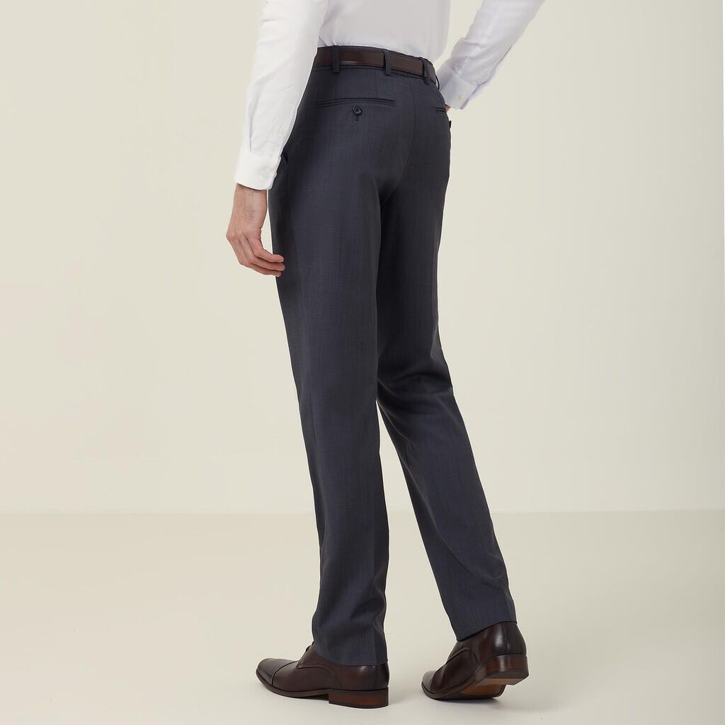 Mens Sharkskin Slim Leg Pant Corporate NNT