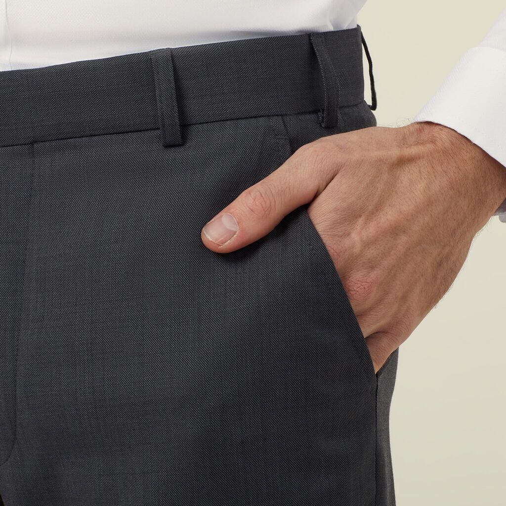 Mens Sharkskin Slim Leg Pant Corporate NNT