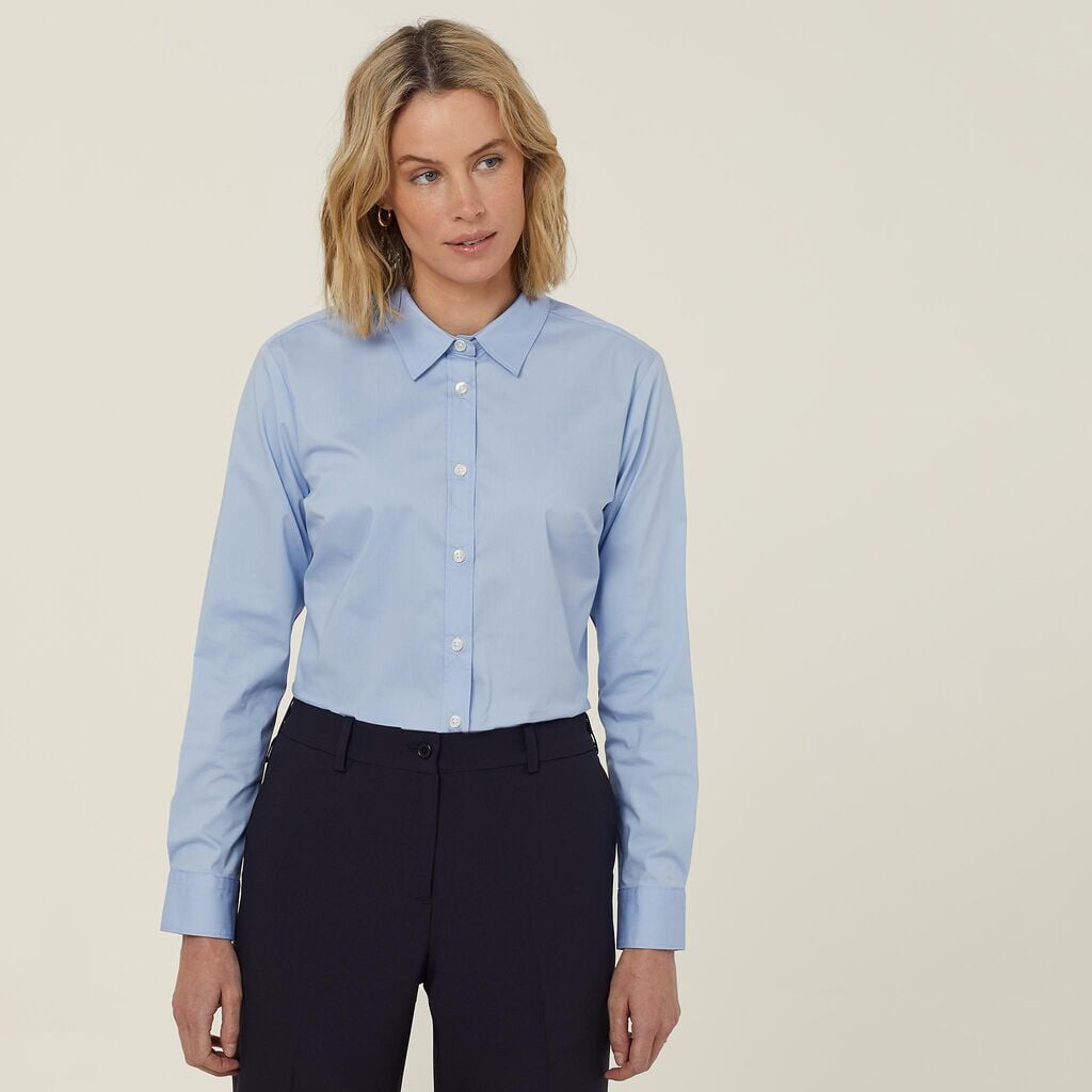 Womens Avignon Long Sleeve Slim Shirt Shirts NNT