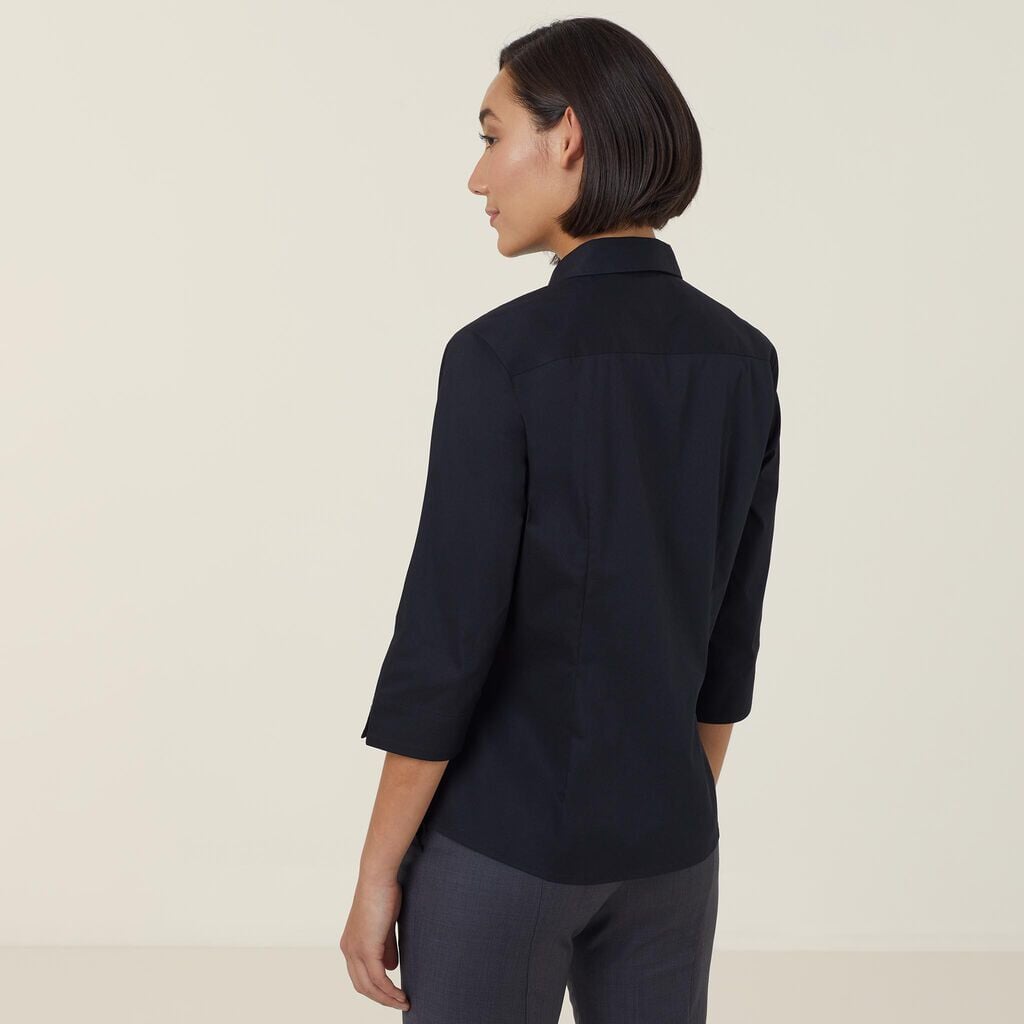 Womens Avignon Stretch 3/4 Sleeve Shirt Shirts NNT