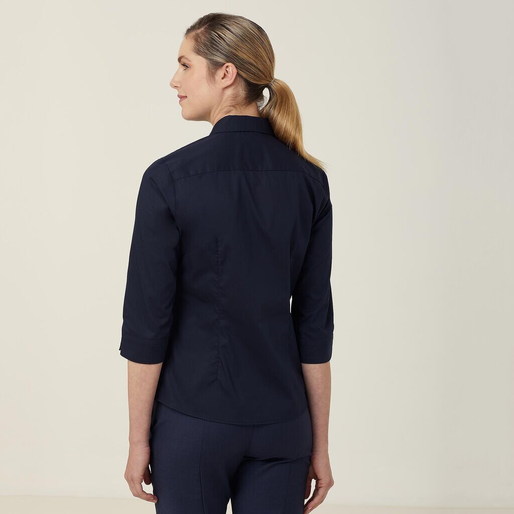 Womens Avignon Stretch 3/4 Sleeve Shirt Shirts NNT