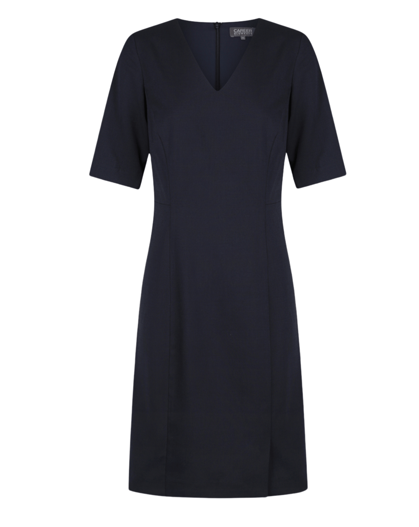 Womens Washable Short Sleeve Dress Corporate Gloweave