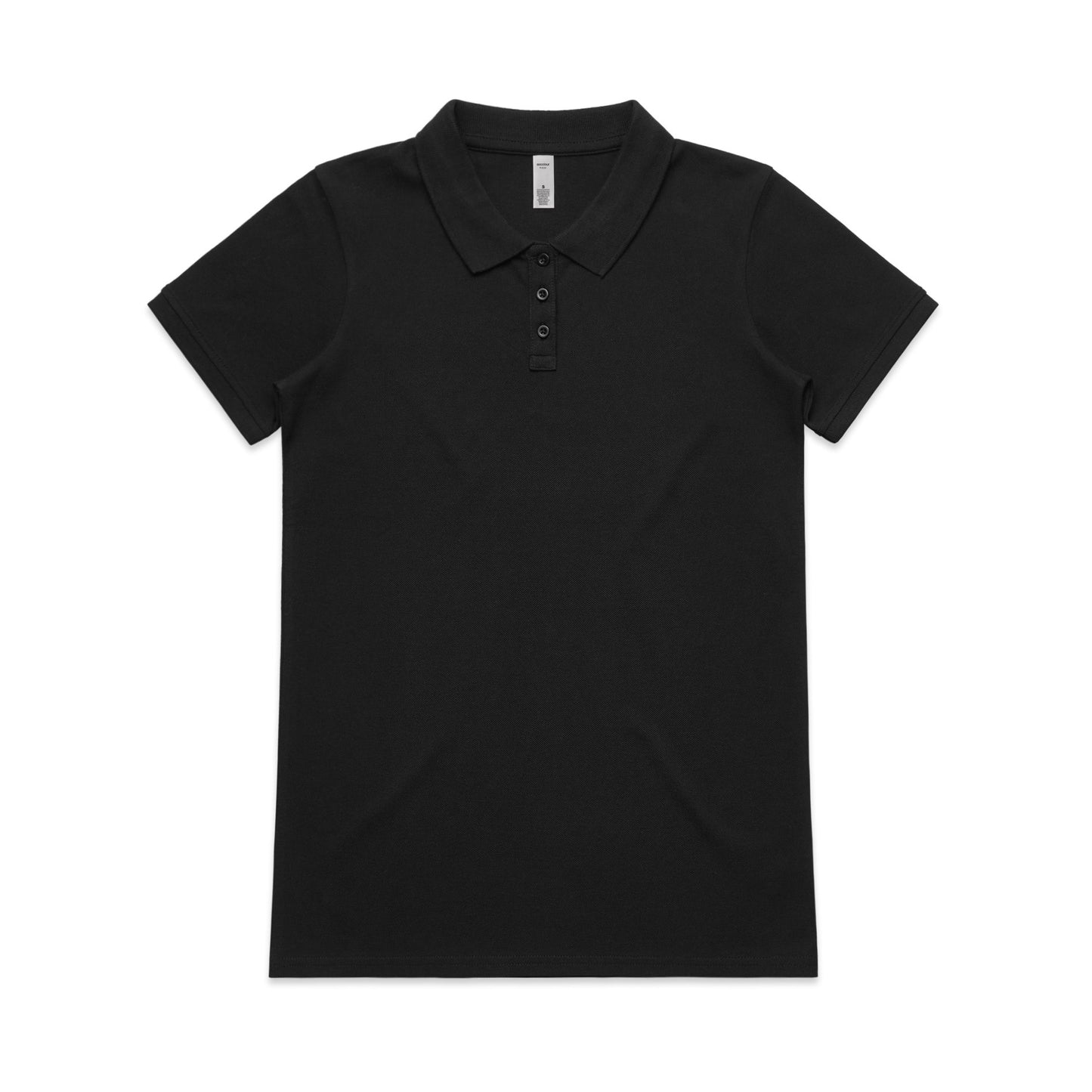 Womens Pique Polo Shirts AS Colour