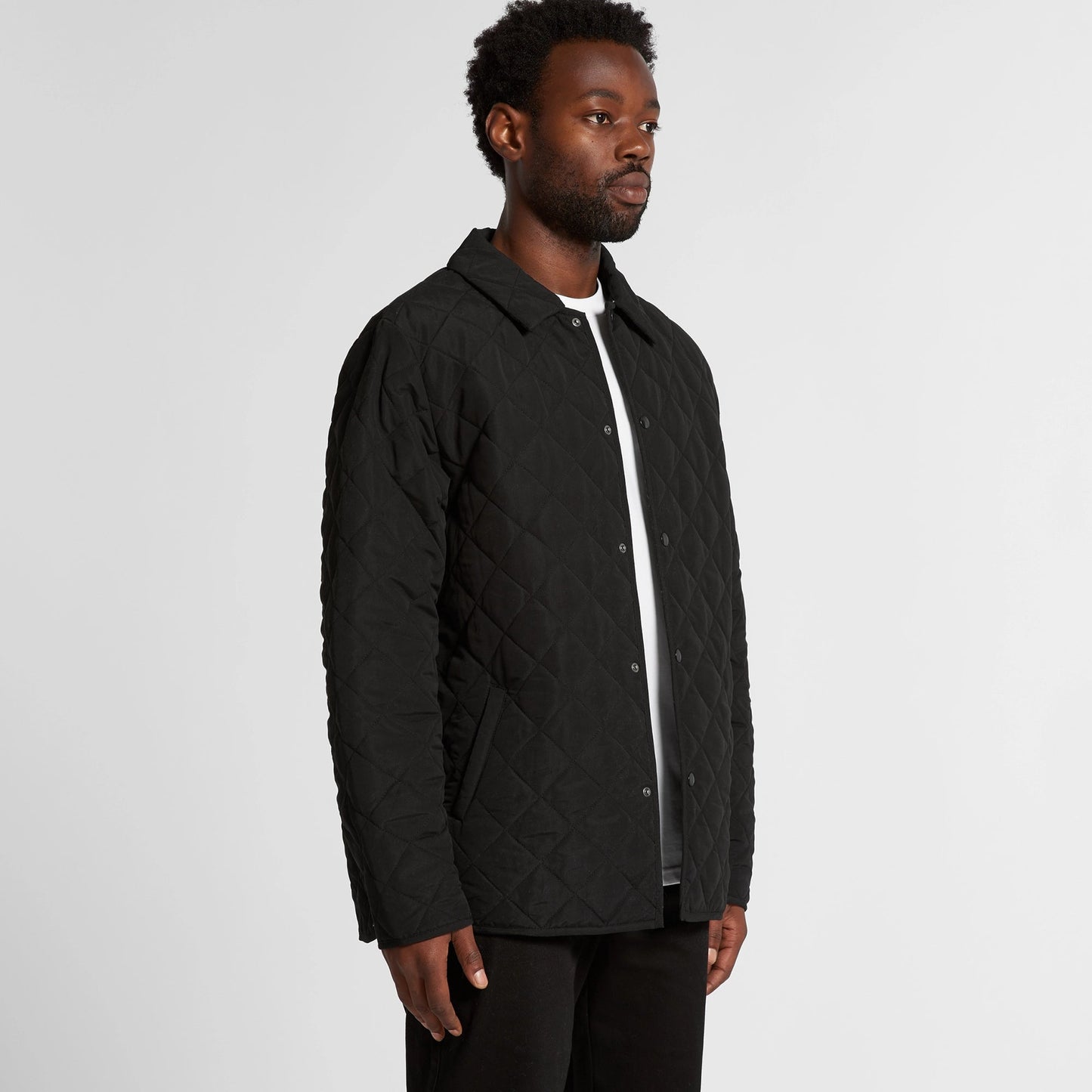 Men's Quilted Jacket Outerwear AS Colour