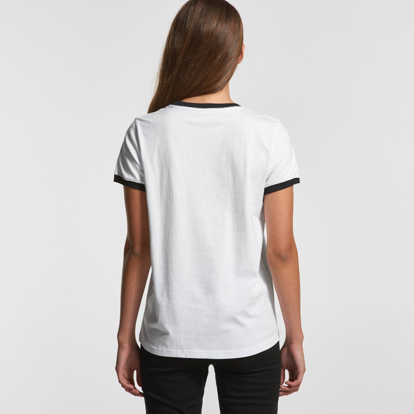Womens Ringer Tee T-Shirts AS Colour