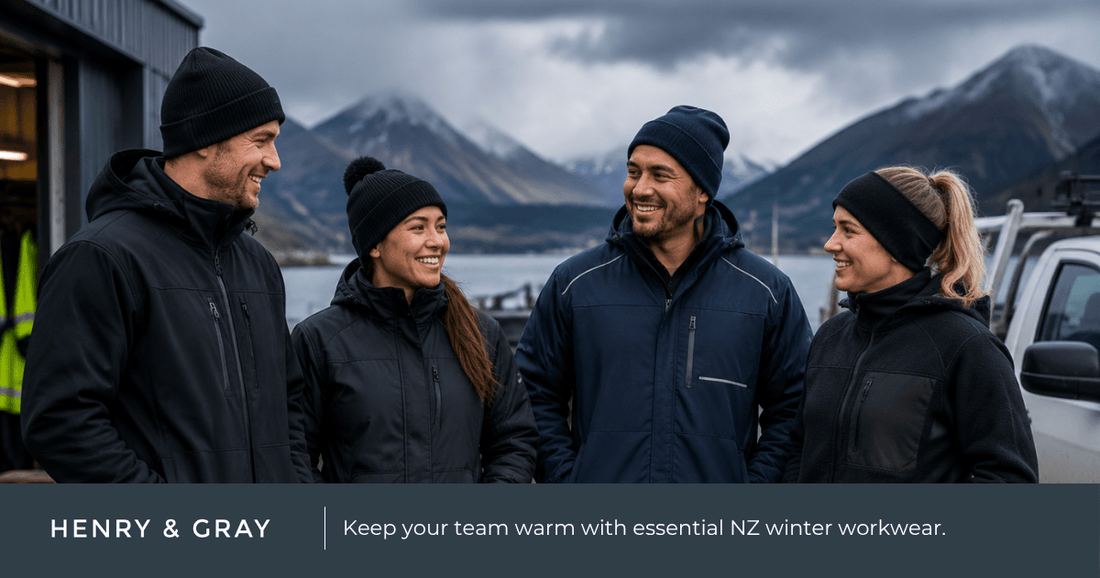 Winter Workwear Essentials for NZ Teams