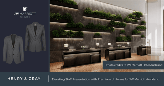 Elevating Staff Presentation with Premium Uniforms for JW Marriott Auckland