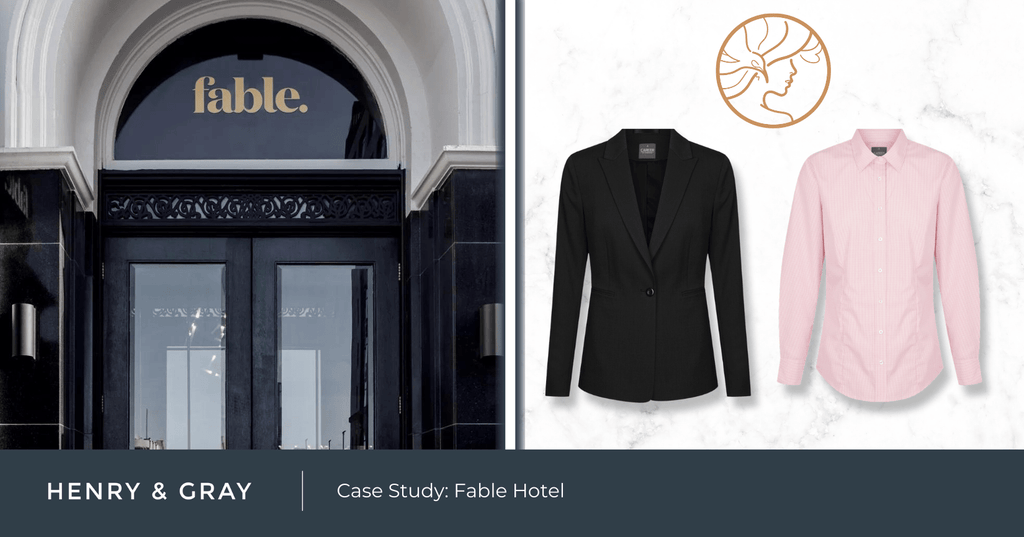 Elevating Ambiance for Fable Hotel Through Custom Uniform Solutions with Henry & Gray
