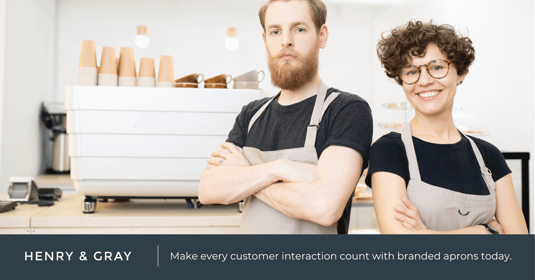 How Branded Aprons Help Promote Your Business and Build Your Brand