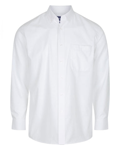 Mens Oxford Weave Long Sleeve Shirt Shirts Gloweave