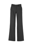 Womens Comfort Wool Stretch Adjustable Waist Pant Corporate Fashion Biz / Biz Collection