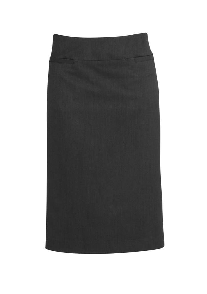 Womens Cool Stretch Relaxed Fit Lined Skirt Corporate Fashion Biz / Biz Collection