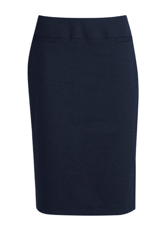 Womens Cool Stretch Relaxed Fit Lined Skirt Corporate Fashion Biz / Biz Collection