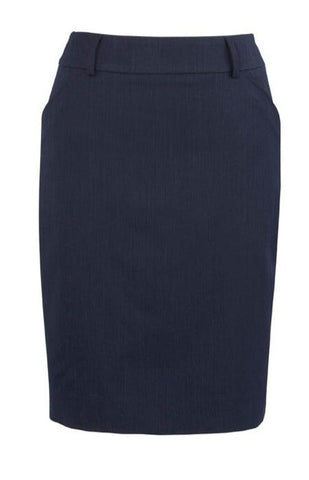 Womens Cool Stretch Multi-Pleat Skirt Corporate Fashion Biz / Biz Collection