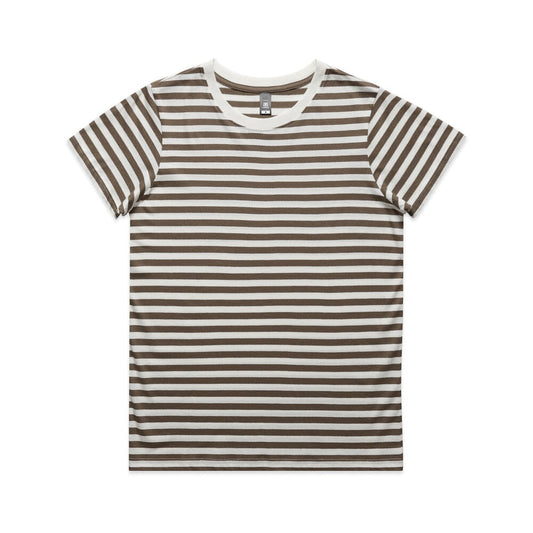 Womens Maple Stripe Tee T-Shirts AS Colour