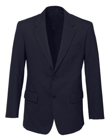 Mens Comfort Wool Stretch 2 Button Classic Jacket Corporate Fashion Biz / Biz Collection