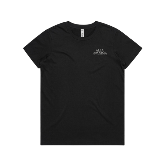 Alla Prossima Womens Basic Tee T-Shirts AS Colour