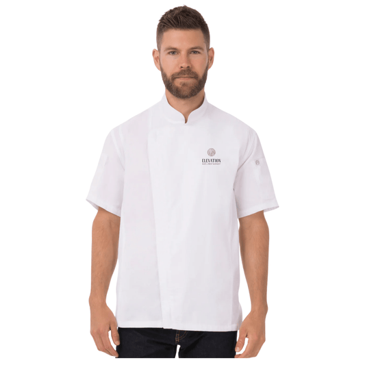 Coronet Ridge Resort Mens Springfield Chef Jacket Hospitality Chef Works