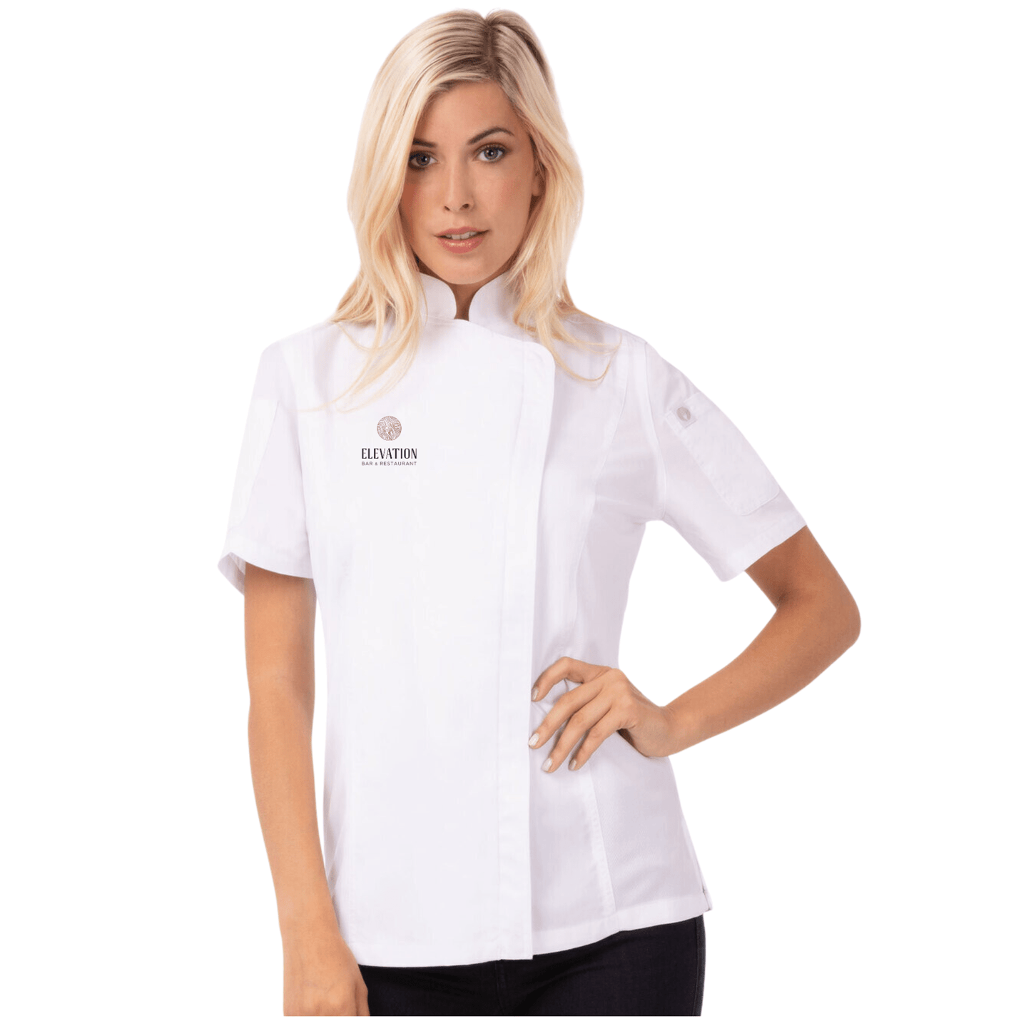 Coronet Ridge Resort Womens Springfield Chef Jacket Hospitality Chef Works