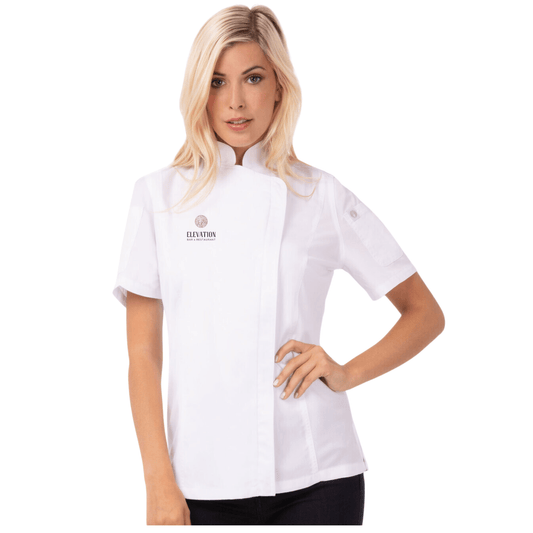 Coronet Ridge Resort Womens Springfield Chef Jacket Hospitality Chef Works