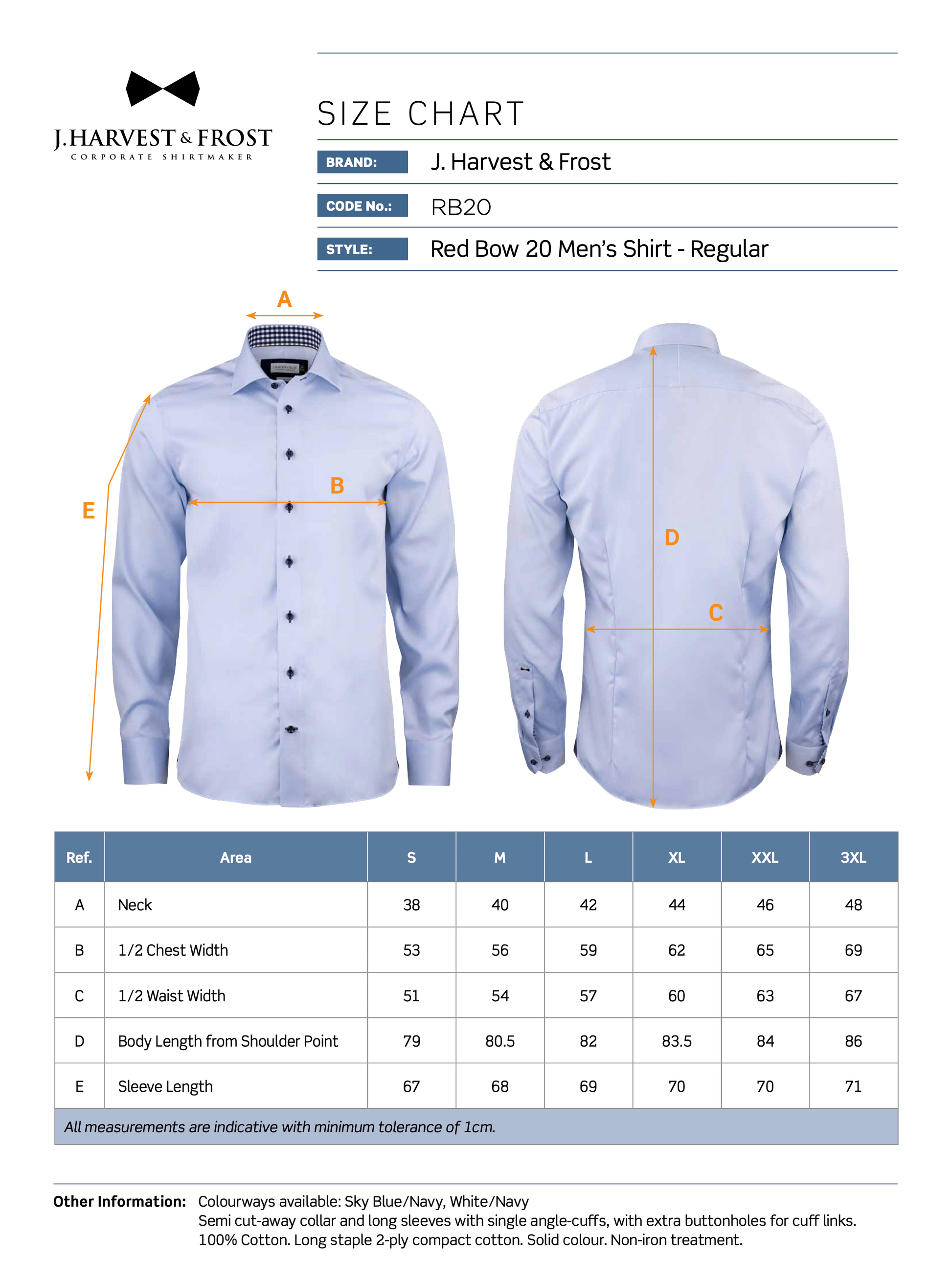 Red Bow 20 Men's Shirt Shirts James Harvest