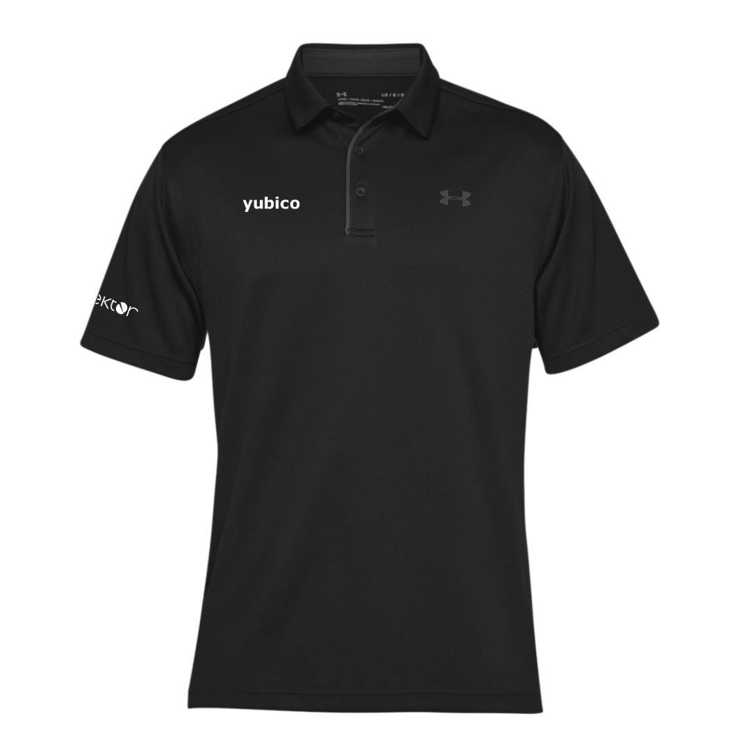 Sektor Yubico Mens Tech Polo Shirt Under Armour