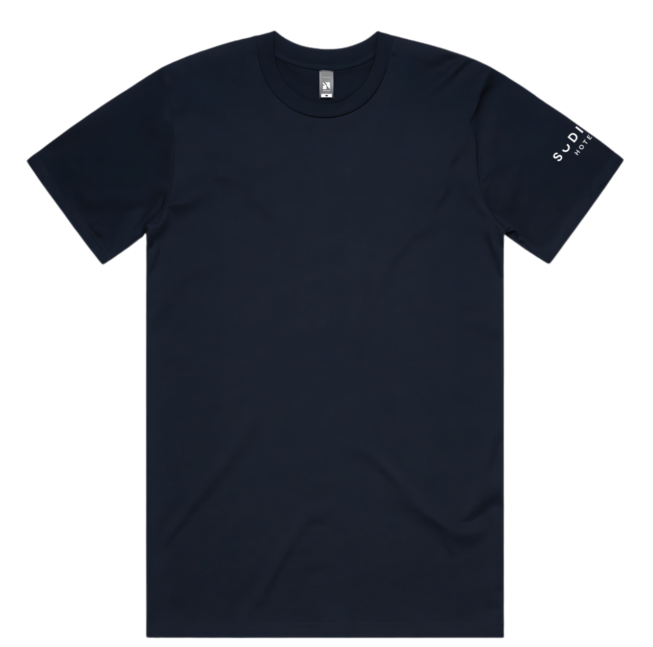 Sudima Branded Men's Classic Tee in Navy T-Shirts AS Colour