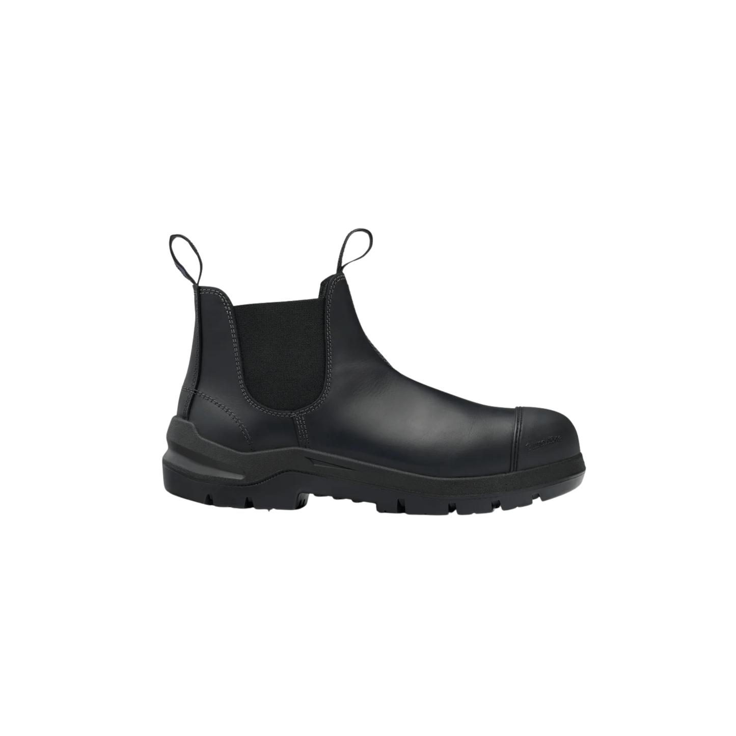 Tira Black Premium Leather Safety Boots Blundstone