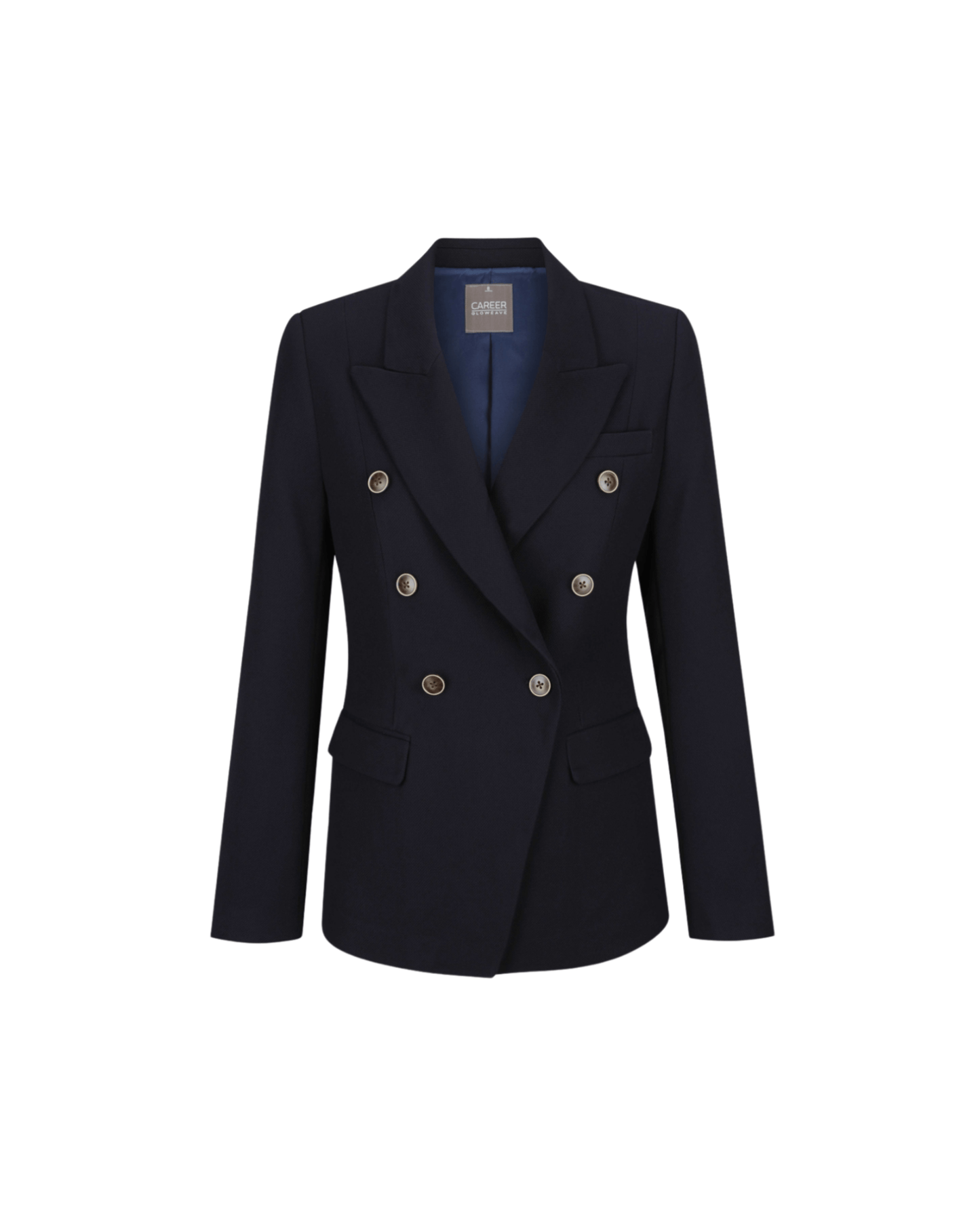 Womens Bronte Double Breasted Blazer Corporate Gloweave