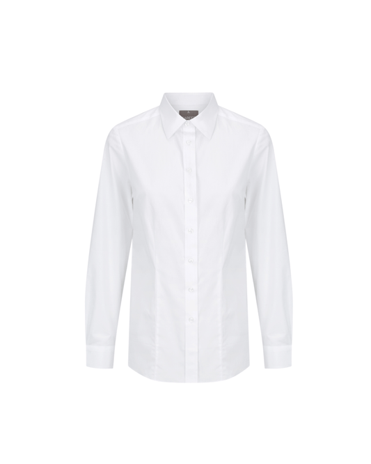 Womens Olsen Cotton Stretch Shirt Shirts Gloweave