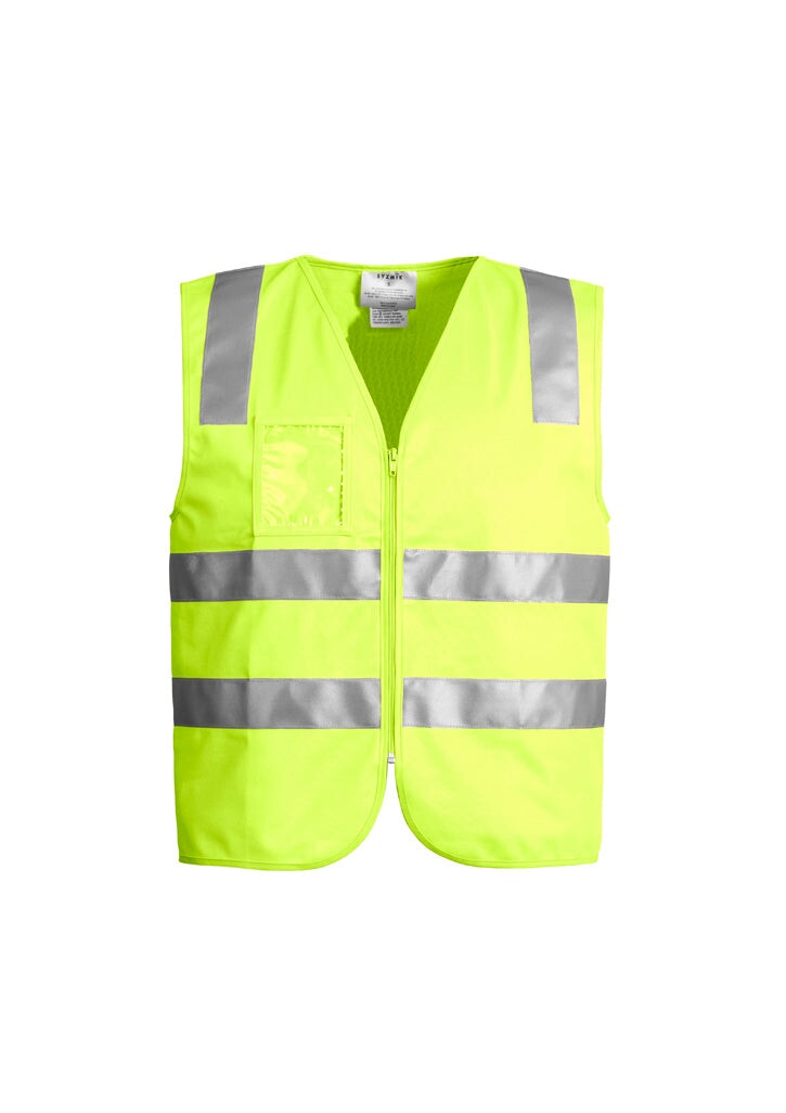 Unisex Hi Vis Zip Vest Workwear Fashion Biz / Syzmik