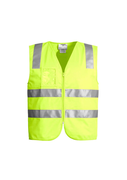 Unisex Hi Vis Zip Vest Workwear Fashion Biz / Syzmik