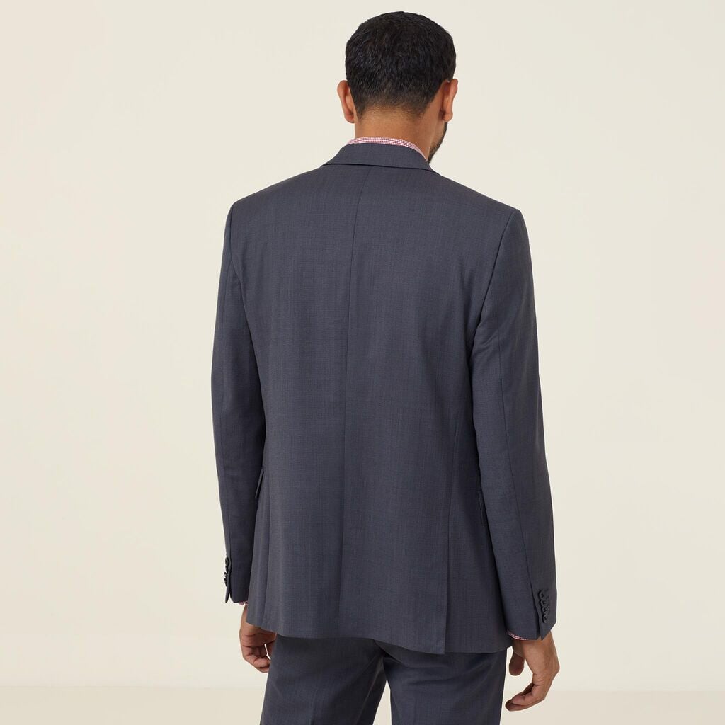 Mens Sharkskin 2 Button Jacket Corporate NNT