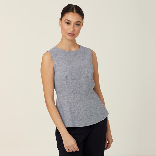 Womens Avignon Abstract Print Sleeveless Shell Top Shirts NNT