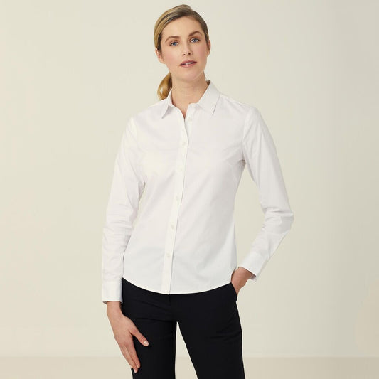 Womens Avignon Long Sleeve Slim Shirt Shirts NNT