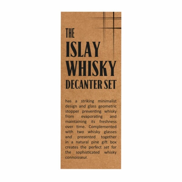 Islay Whisky Decanter Set BMV