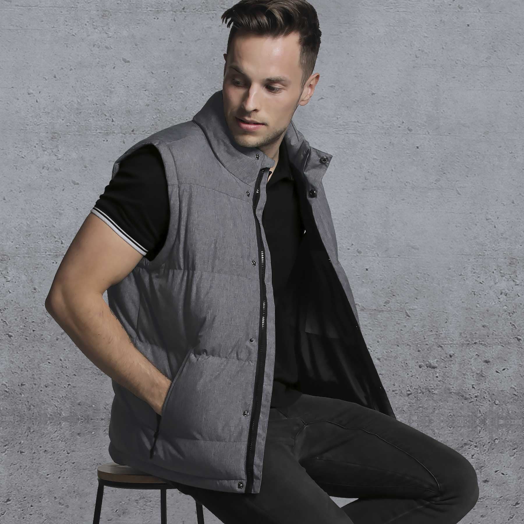 Basin Puffa Vest Outerwear BMV
