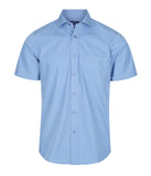 Mens Premium Poplin Short Sleeve Shirt Shirts Gloweave