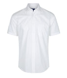 Mens Premium Poplin Short Sleeve Shirt Shirts Gloweave