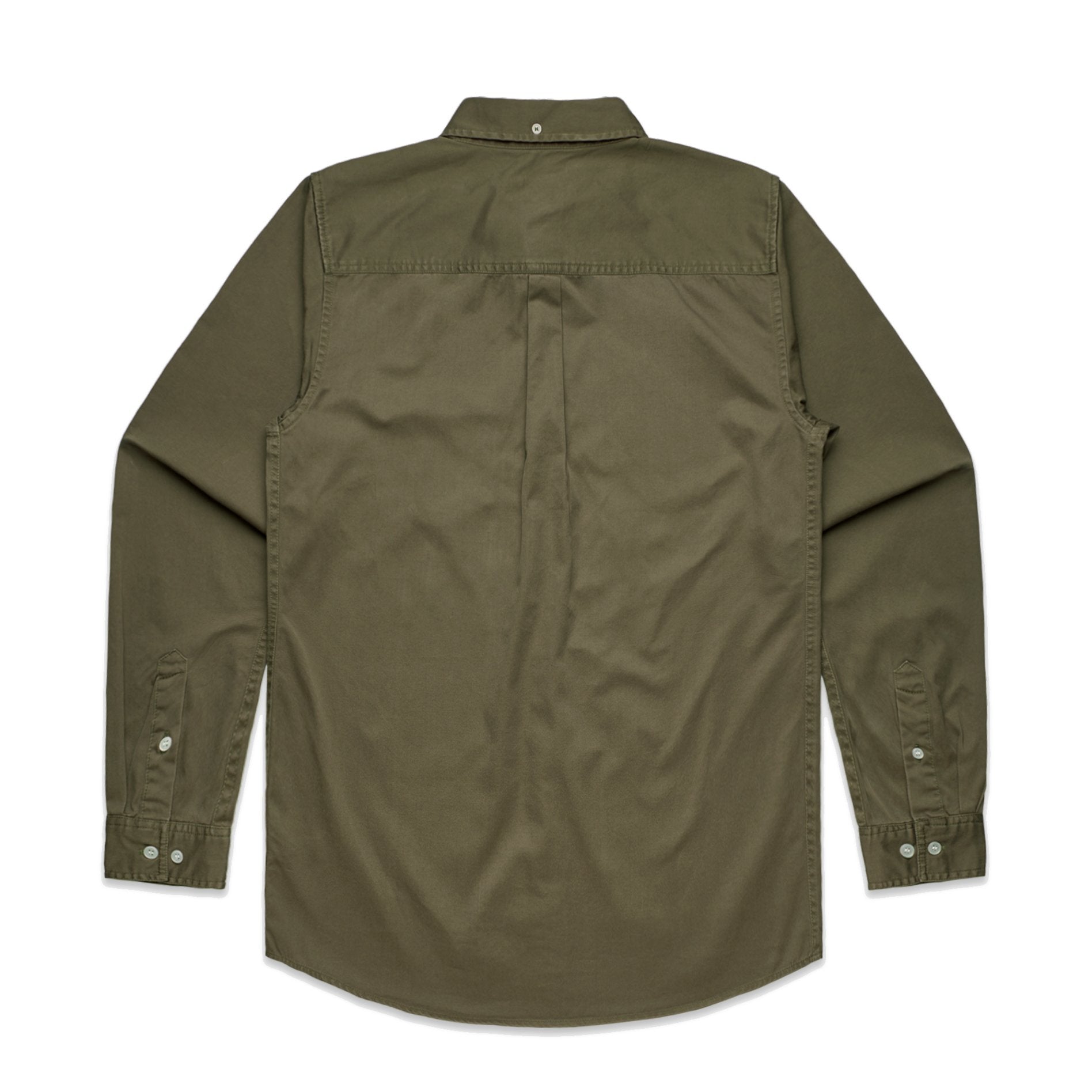 Mens Denim Wash Shirt Shirts AS Colour