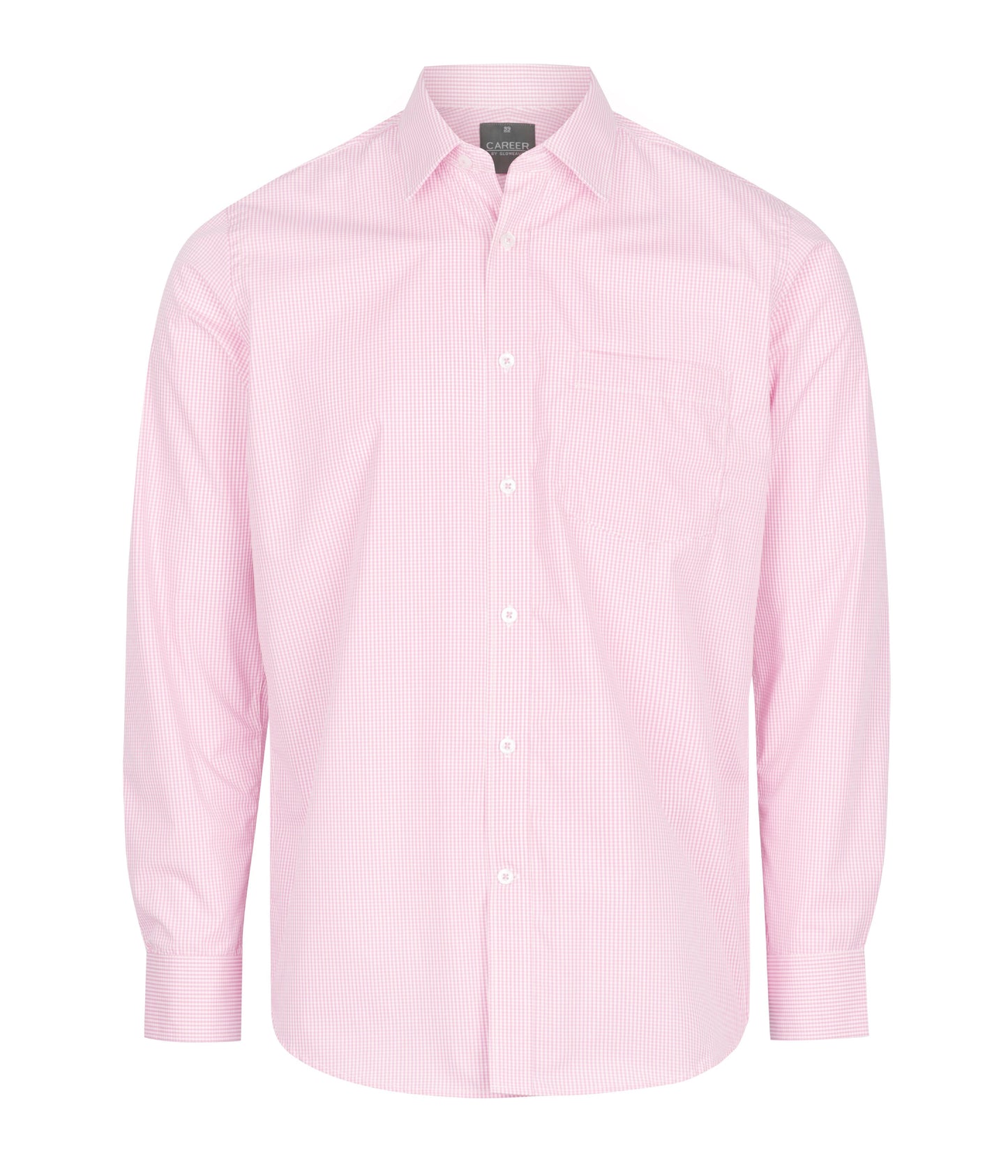 Mens Gingham Long Sleeve Shirt Shirts Gloweave