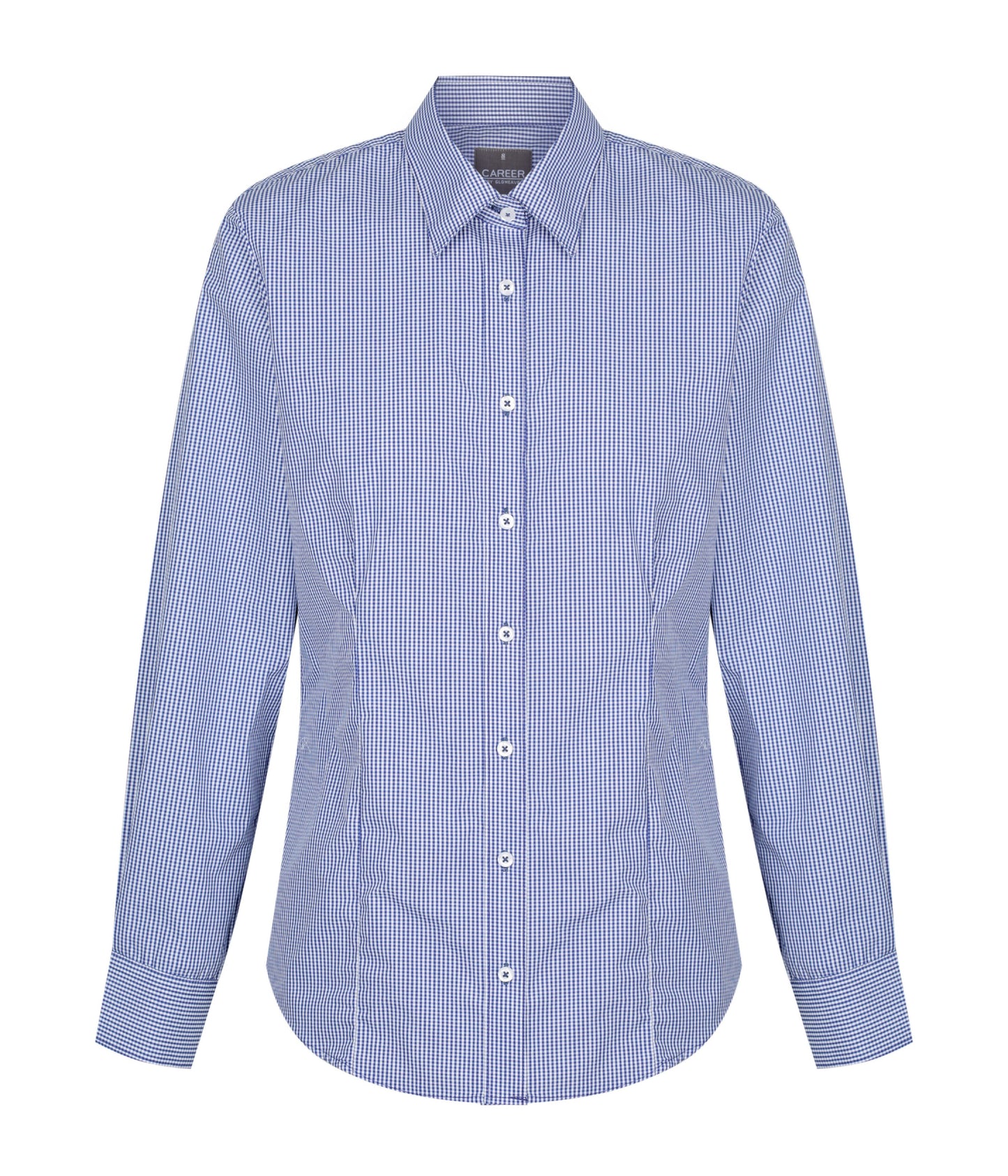 Womens Gingham Long Sleeve Shirt Shirts Gloweave