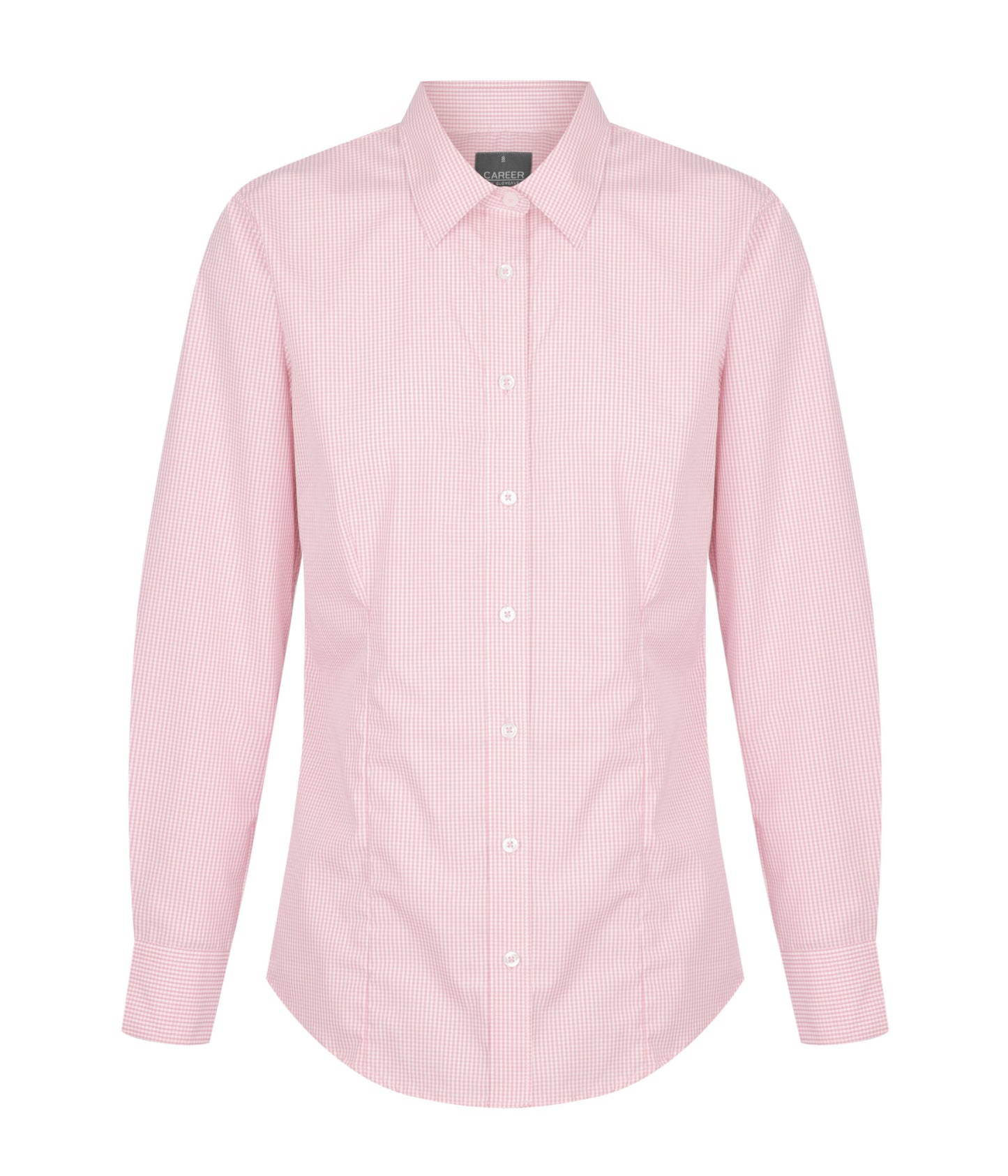 Womens Gingham Long Sleeve Shirt Shirts Gloweave
