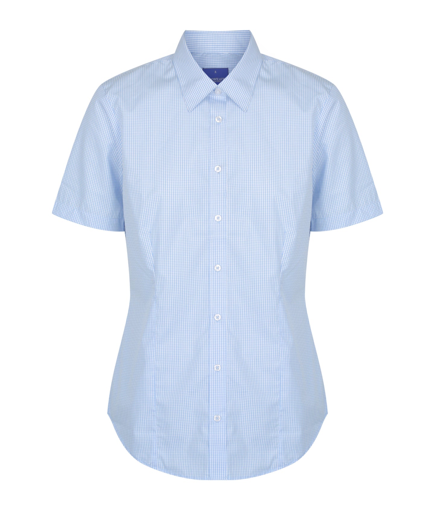 Womens Gingham Short Sleeve Shirt Shirts Gloweave