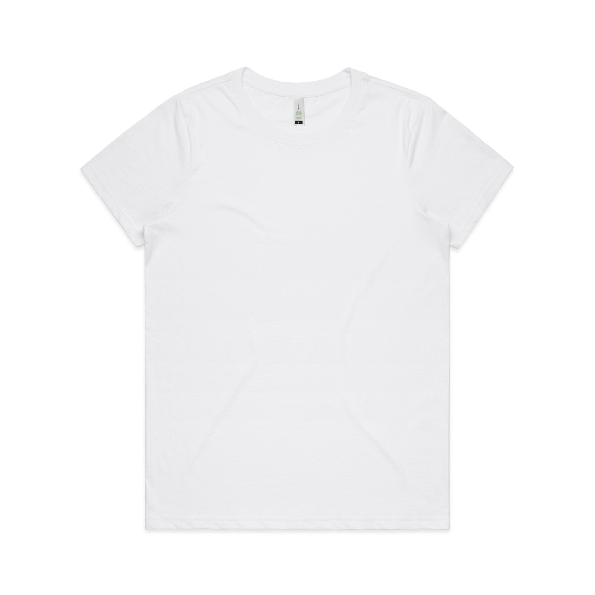 Womens Maple Organic Tee T-Shirts AS Colour